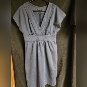 Banana Republic Charcoal Midi Dress